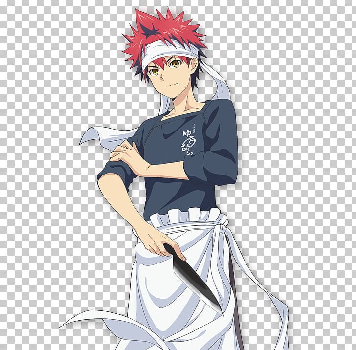 Food Wars!: Shokugeki No Soma Anime FuRyu Nintendo 3DS Cartoon PNG, Clipart, Anime, Black Hair, Case Closed, Chef, Clothing Free PNG Download