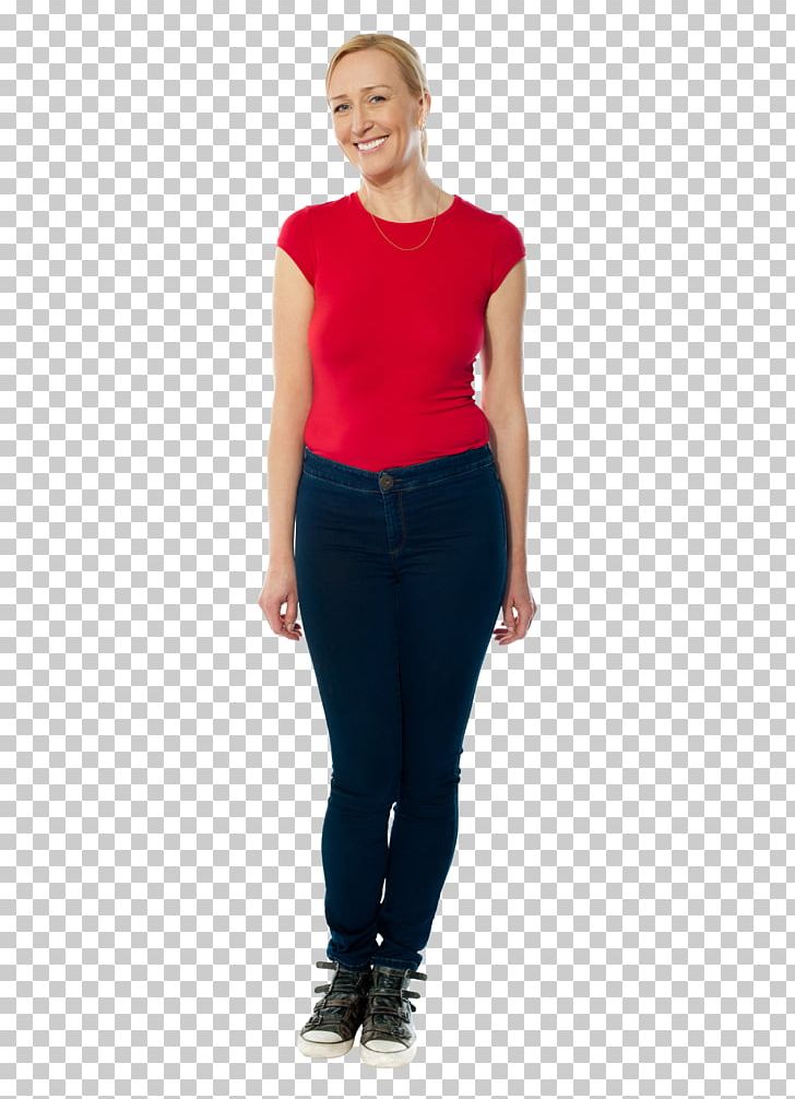 T-shirt Sleeve Woman PNG, Clipart, Abdomen, Clothing, Coreldraw, Download, Electric Blue Free PNG Download