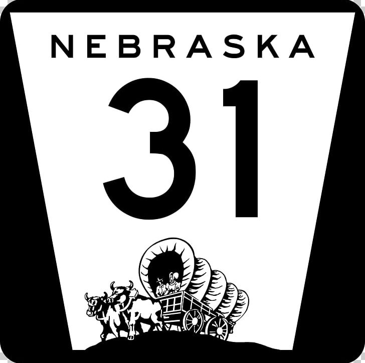 Nebraska State Highway System Highway Shield Road PNG, Clipart, Area, Black, Black And White, Brand, Highway Free PNG Download