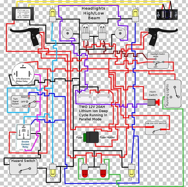 Wiring Diagram Light Electrical Wires & Cable Signal PNG, Clipart, Angle, Area, Diagram, Drawing, Electrical Network Free PNG Download