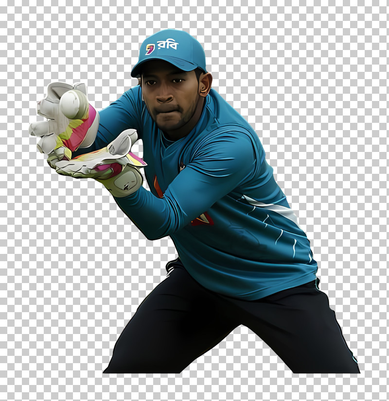 Mushfiqur Rahim - Wicketkeeper Diving Catch In Blue PNG