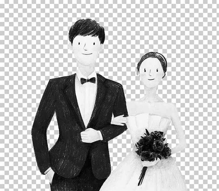 Bride Falling In Love Marriage Wedding PNG, Clipart, Black, Boyfriend, Bridal Clothing, Bride, Bridegroom Free PNG Download