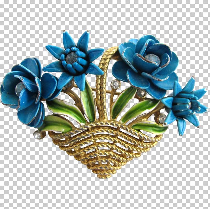 Floral Design Turquoise Cut Flowers Wreath PNG, Clipart, Basket, Blue, Brooch, Crown, Cut Flowers Free PNG Download