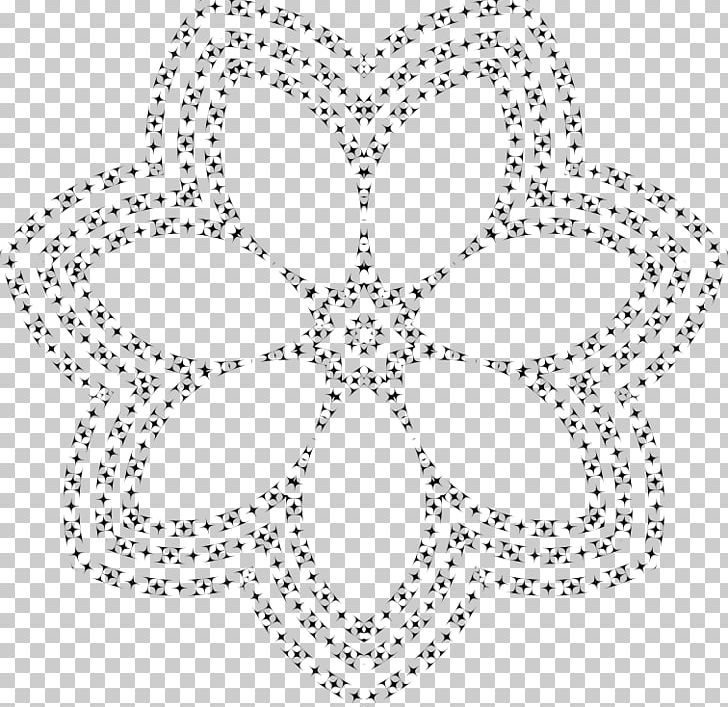 Geometry Flower PNG, Clipart, Area, Art, Black, Black And White, Body Jewelry Free PNG Download