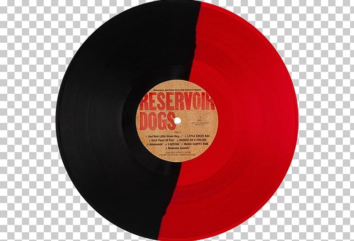 Phonograph Record Red Soundtrack Reservoir Dogs Color PNG, Clipart, Album, Color, Compact Disc, Gramophone Record, Label Free PNG Download