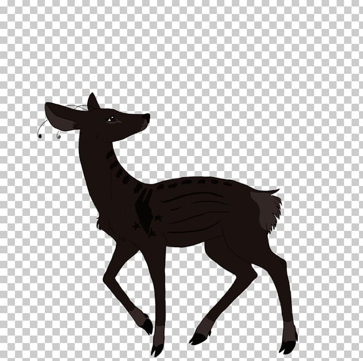 Reindeer Horse Elk Dog Antelope PNG, Clipart, Antelope, Antler, Black And White, Canidae, Cartoon Free PNG Download