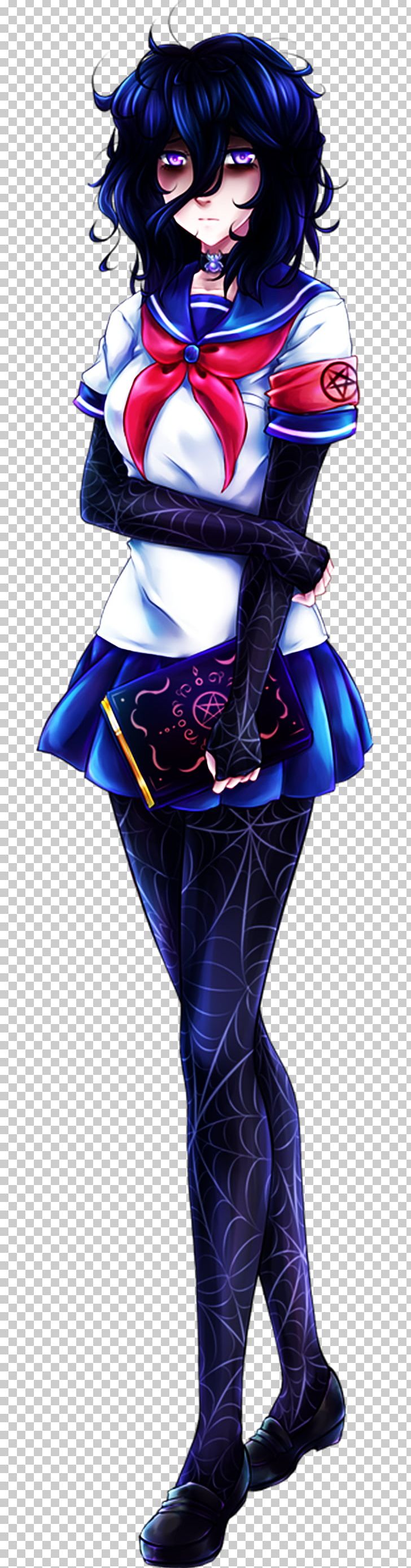 Yandere Simulator Video Game Character PNG, Clipart, Anime, Black Hair, Character, Costume, Electric Blue Free PNG Download