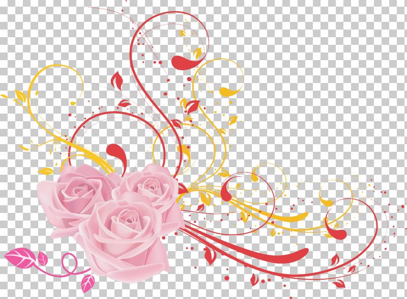 Wedding Flowers Wedding Floral Rose PNG, Clipart, Heart, Ornament, Pink, Rose, Text Free PNG Download
