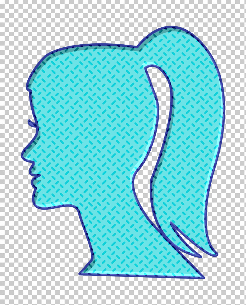 Female Head With Ponytail Icon Ponytail Icon Hair Salon Icon PNG, Clipart,  Aqua M, Biology, Fish,