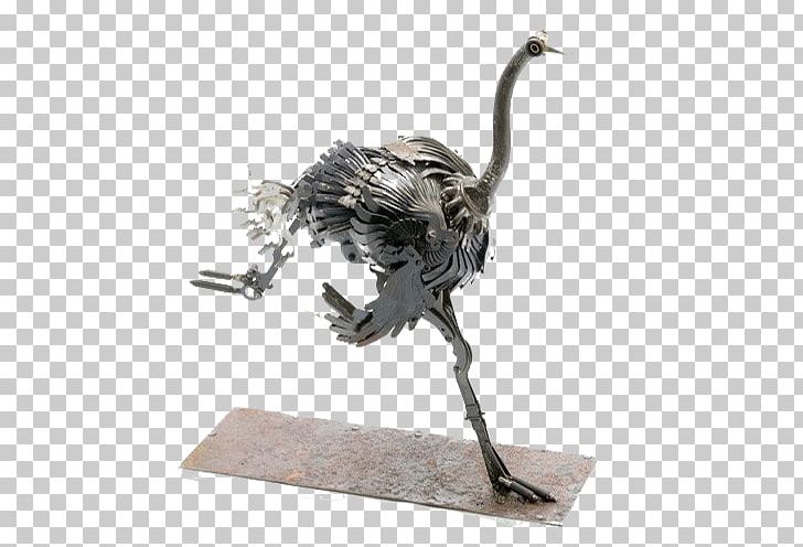 Metal Sculpture Scrap Recycling Animal PNG, Clipart, Animal, Animals, Art, Fauna, Flightless Bird Free PNG Download