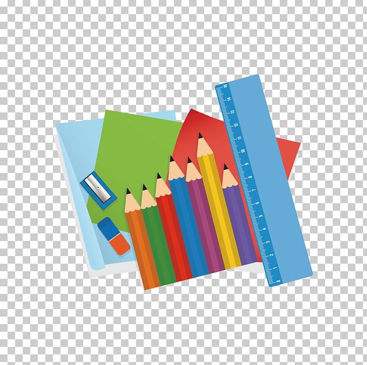 School Colored Pencil Banner Crayon PNG, Clipart, Advertising, Blackboard, Euclidean Vector, Happy Birthday Vector Images, Material Free PNG Download