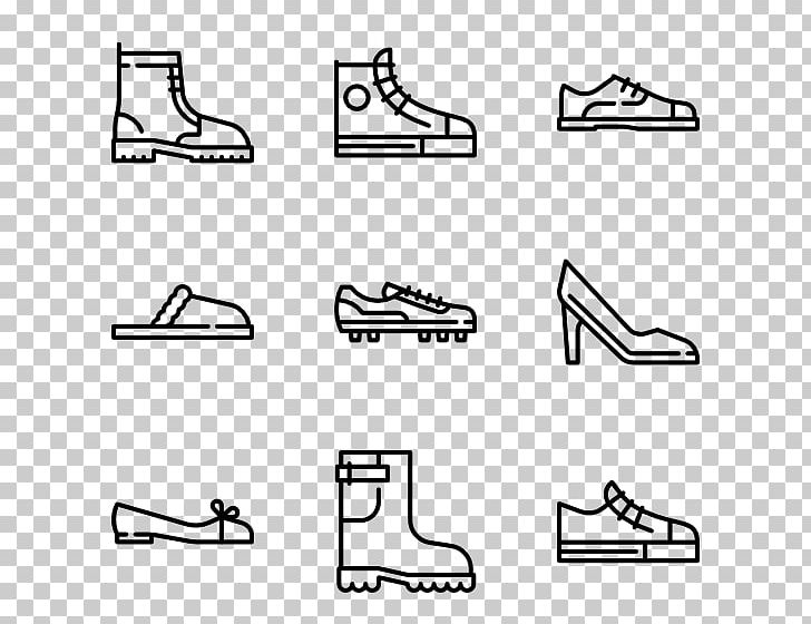 Shoe Computer Icons Boot Footwear Sneakers PNG, Clipart, Accessories, Angle, Area, Auto Part, Black And White Free PNG Download
