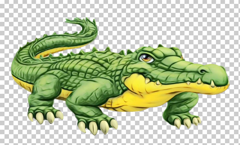 Crocodile Crocodilia Alligator Reptile Green PNG, Clipart, Alligator, American Alligator, Animal Figure, Crocodile, Crocodilia Free PNG Download
