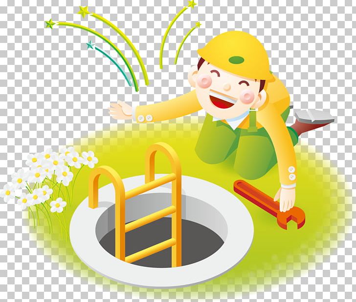 Cartoon Illustration PNG, Clipart, Character Illustration, Child, Comics, Construction Worker, Fictional Character Free PNG Download