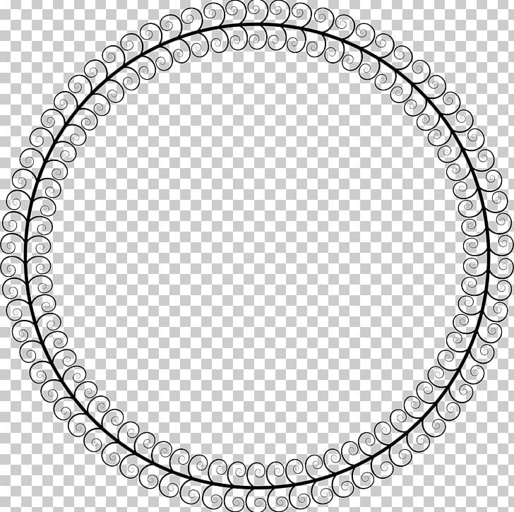 Frames PNG, Clipart, Black And White, Body Jewelry, Chain, Circle, Clip Art Free PNG Download