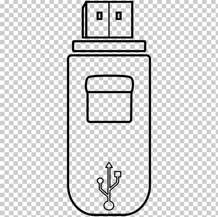 USB Flash Drives Drawing Computer Data Storage Coloring Book PNG, Clipart, Angle, Area, Black And White, Coloring Book, Colouring Free PNG Download
