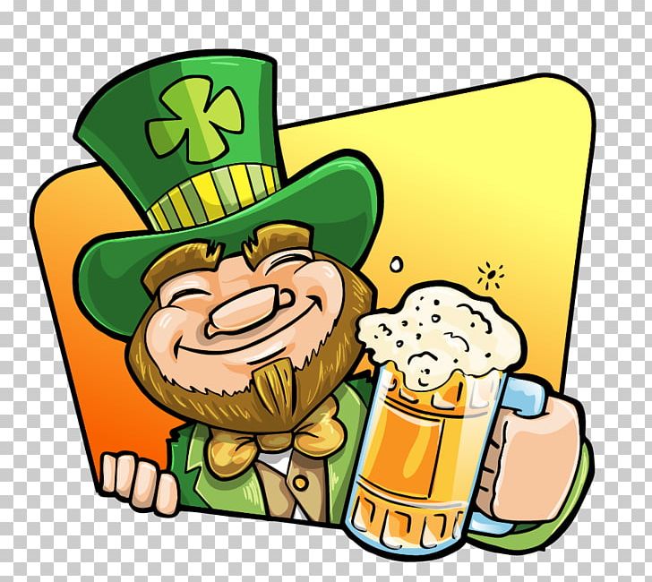 Beer Leprechaun Drink Saint Patricks Day PNG, Clipart, Alcoholic Drink, Beer, Beer Bottle, Beer Glassware, Cartoon Free PNG Download