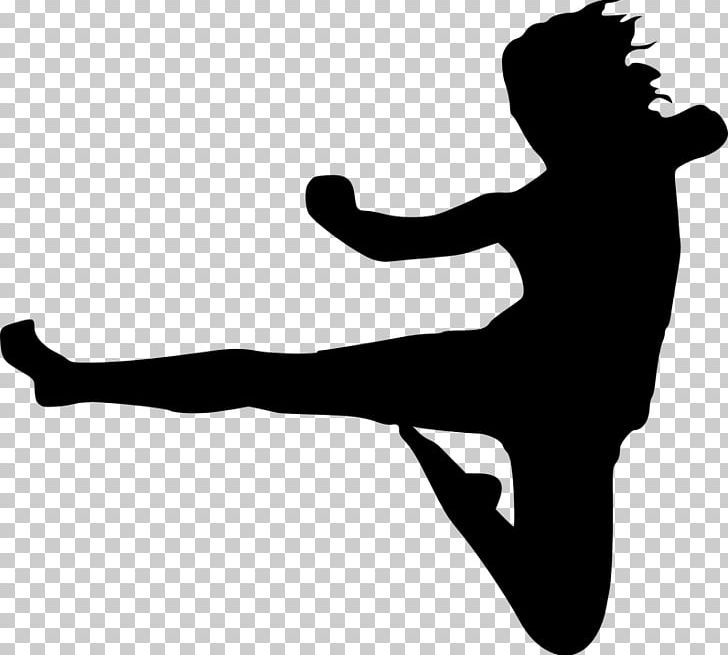Flying Kick Karate Martial Arts PNG, Clipart, Arm, Black And White, Boxing, Finger, Flying Kick Free PNG Download