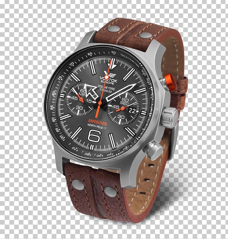 Vostok Europe Vostok Watches Chronograph Titanium PNG, Clipart, 6 S, Accessories, Automatic Watch, Brand, Brown Free PNG Download