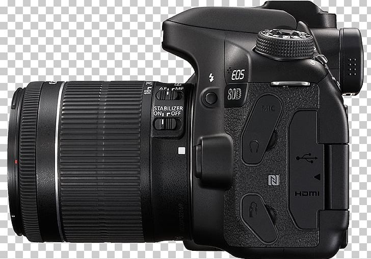 Canon EF-S 18–55mm Lens Canon EOS 80D 24.2 MP Digital SLR Camera PNG, Clipart, Camera Lens, Canon, Canon Efs Lens Mount, Canon Eos, Canon Eos 80d Free PNG Download