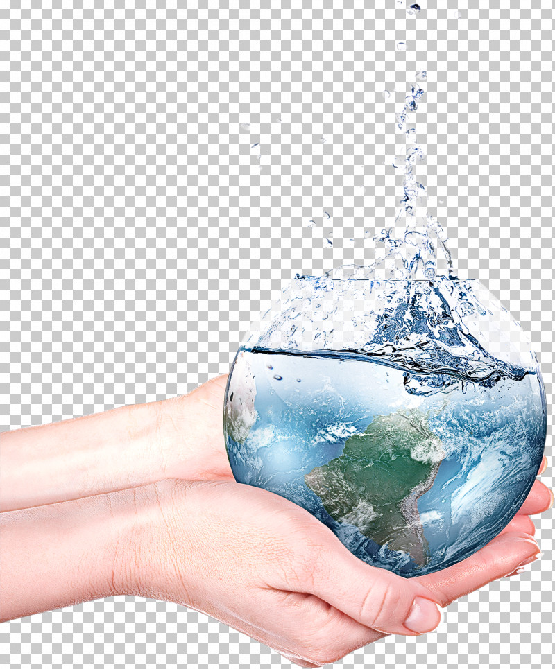 Water Transparent Material World Hand Earth PNG, Clipart, Drinking Water, Drop, Earth, Glass, Hand Free PNG Download