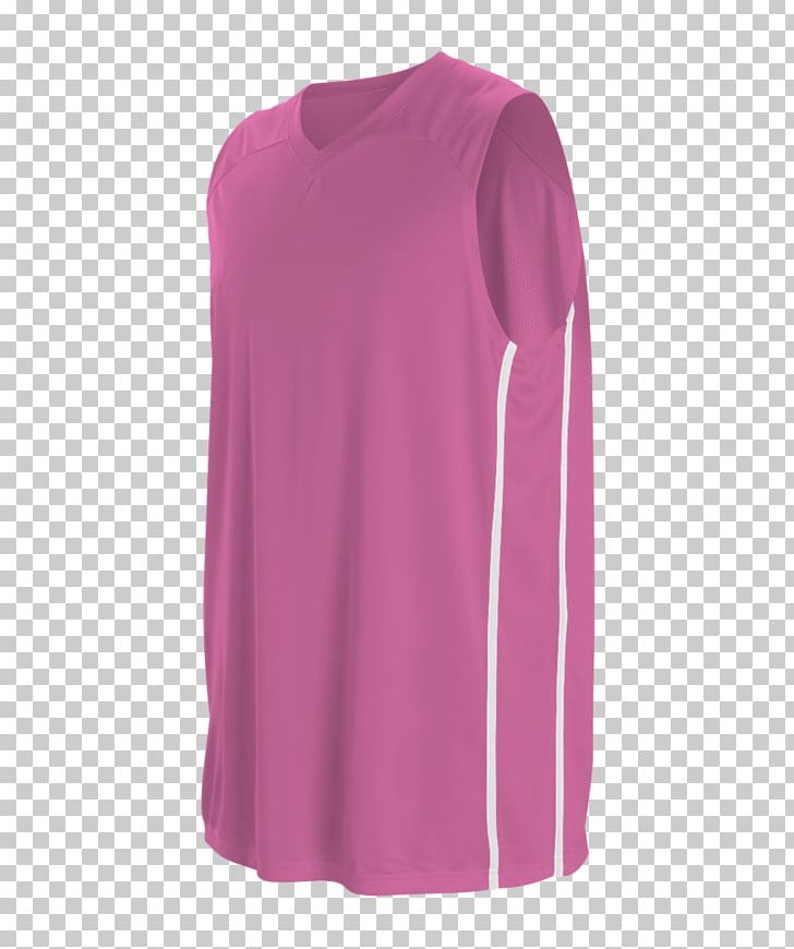 Shoulder Sleeveless Shirt PNG, Clipart, Active Shirt, Clothing, Magenta, Neck, Pink Free PNG Download