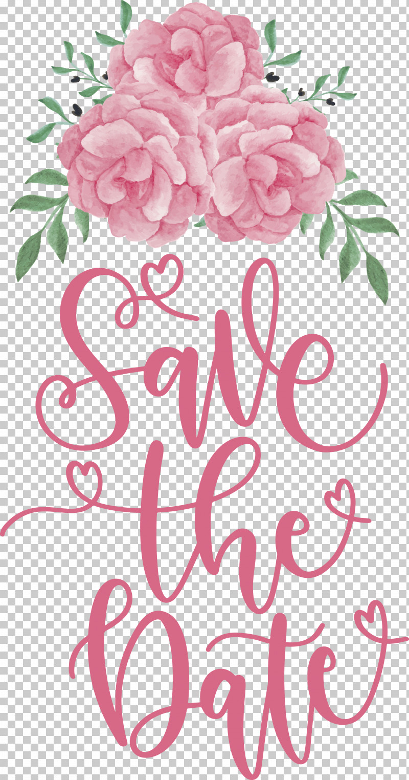 Save The Date PNG, Clipart, Floral Design, Pdf, Save The Date, Wedding, Wedding Invitation Free PNG Download