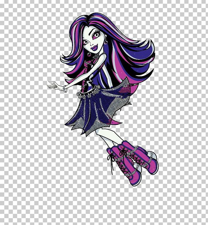 Monster High Spectra Vondergeist Daughter Of A Ghost Ghoul Doll PNG, Clipart, Art, Costume Design, Doll, Fashion Illustration, Fictional Character Free PNG Download
