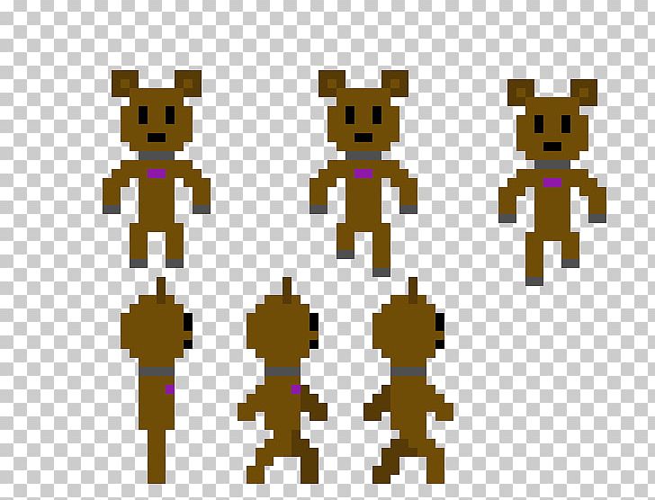 Five Nights at Freddy's 2 - Pixel art - Toy Freddy Art Board