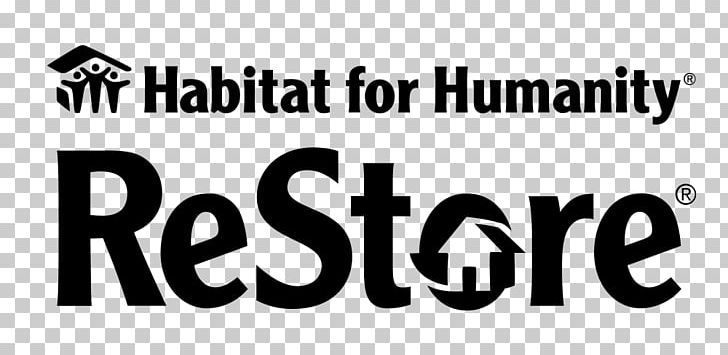 Tulsa Habitat For Humanity ReStore Donation Habitat For Humanity Of Bergen County ReStore PNG, Clipart, Area, Bergen County, Black, Black And White, Brand Free PNG Download
