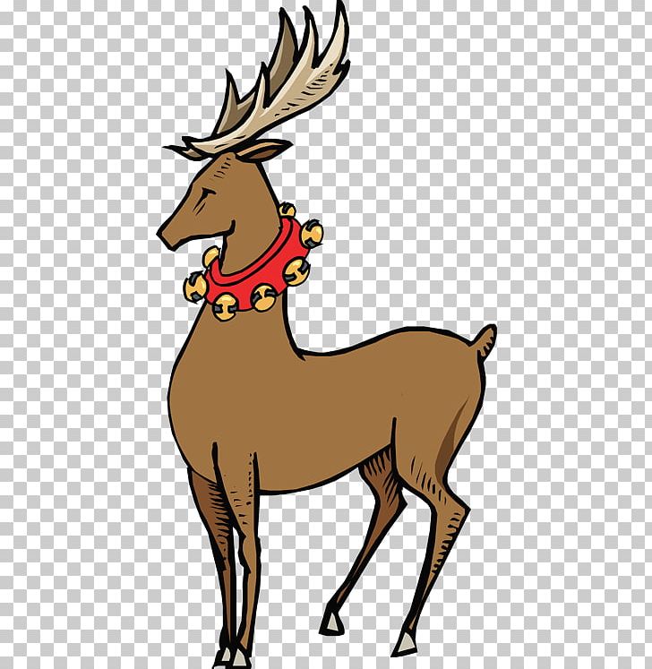 Reindeer Elk Antler Character PNG, Clipart, Antler, Character, Cuteness, Deer, Elk Free PNG Download