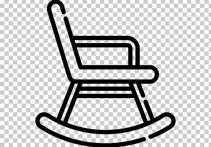 Rocking Chairs Furniture Computer Icons Living Room PNG, Clipart, Bassinet, Bed, Black And White, Chair, Chairs Free PNG Download