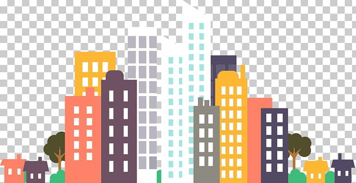 Flat Design City Drawing PNG, Clipart, Apartment, Brand, Building, City, Cityscape Free PNG Download