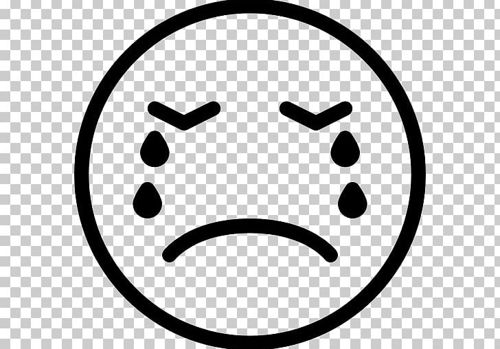 Smiley Emoticon Computer Icons PNG, Clipart, Black And White, Circle, Computer Icons, Crying, Emoji Free PNG Download