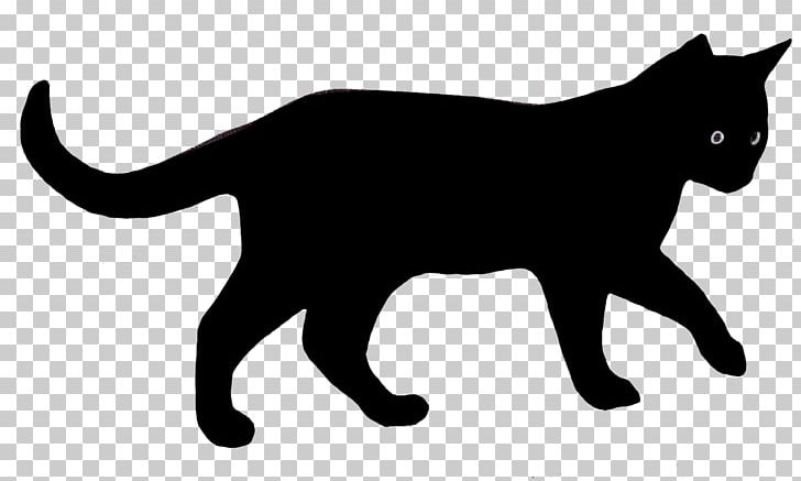 Black Cat Kitten PNG, Clipart, Black, Black And White, Black Cat, Black Cat Silhouette, Carnivoran Free PNG Download