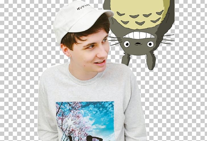 My Neighbor Totoro T-shirt Dan And Phil Dan Howell Clothing PNG, Clipart, Anime, Art, Cap, Child, Clothing Free PNG Download