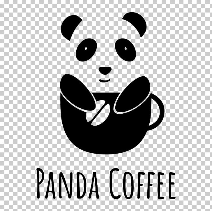 Panda Coffee Science Cold Brew Biscuits PNG, Clipart, Artwork, Bear, Biscuits, Black And White, Carnivoran Free PNG Download
