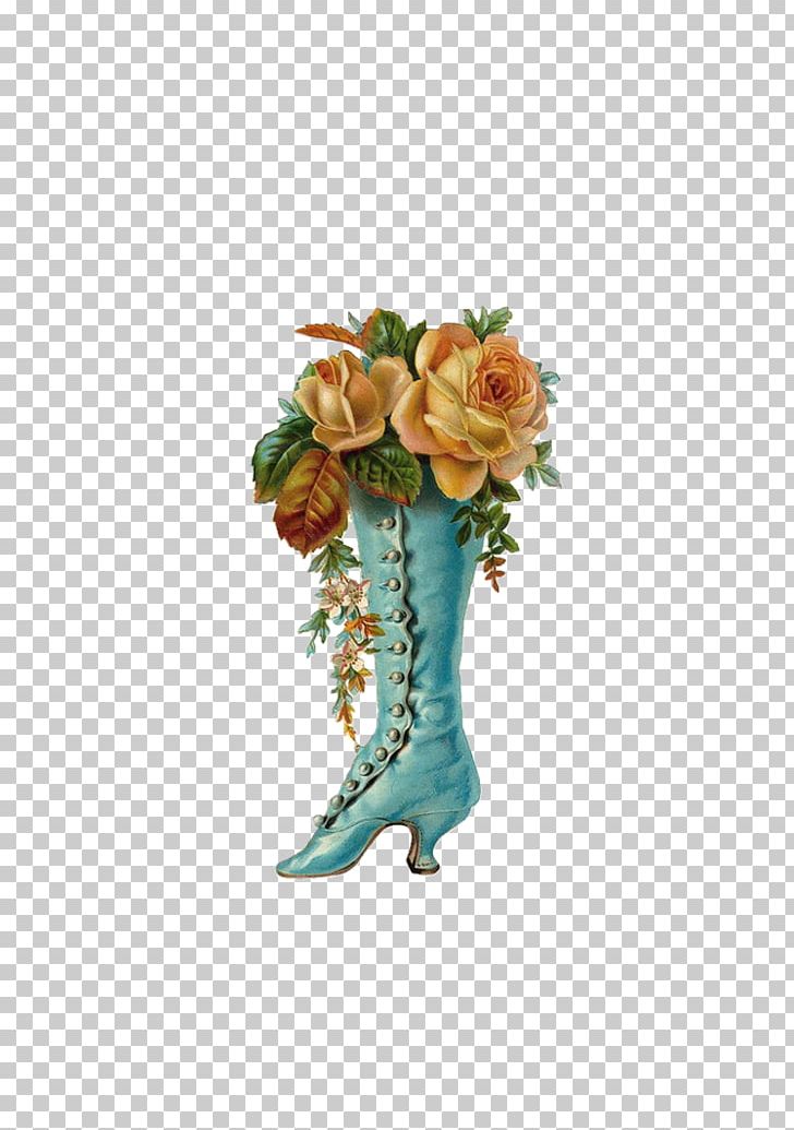 Victorian Era Shoe Boot Flower PNG, Clipart, Accessories, Antique, Art, Artificial Flower, Boot Free PNG Download
