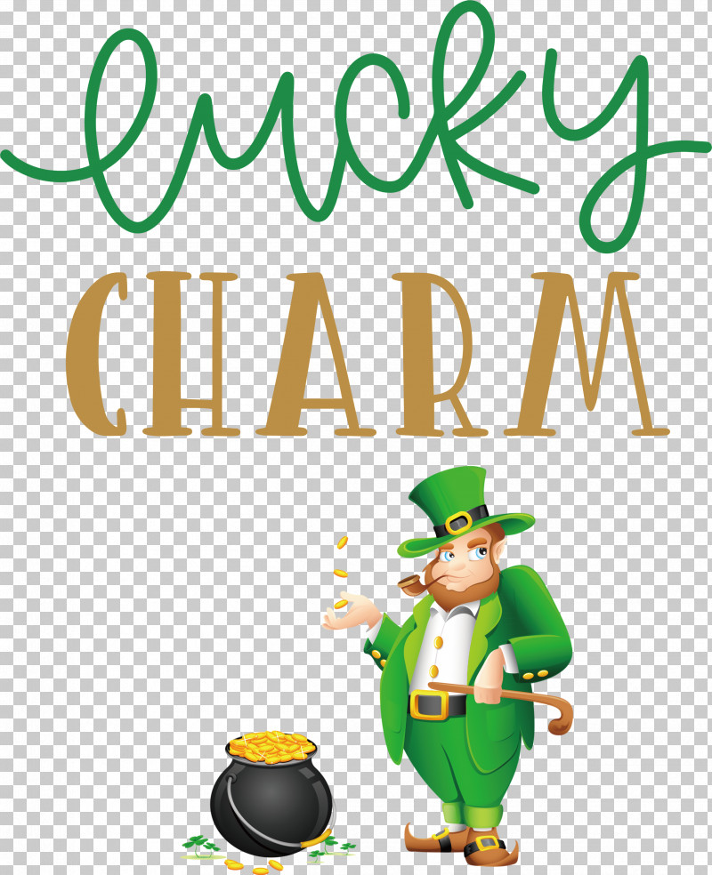 Lucky Charm Saint Patrick Patricks Day PNG, Clipart, Behavior, Cartoon, Character, Geometry, Human Free PNG Download