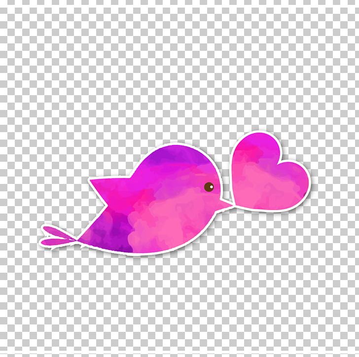 Heart-shaped Bird Color Dialog PNG, Clipart, Balloon, Bird, Birds, Cartoon, Color Free PNG Download