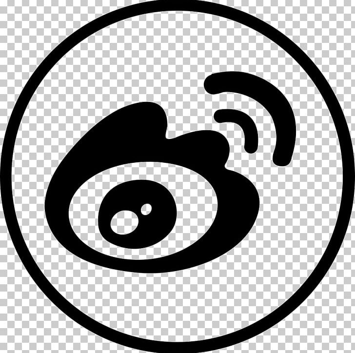 Sina Weibo Sina Corp Graphics Computer Icons Portable Network Graphics PNG, Clipart, Area, Black, Black And White, Circle, Computer Icons Free PNG Download