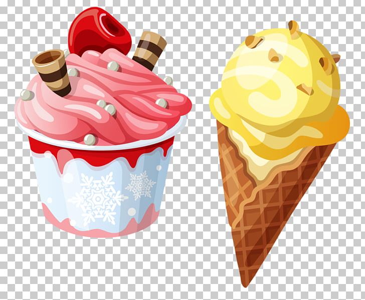 Ice Cream Cones Sundae PNG, Clipart, Chocolate Ice Cream, Cream, Cupcake, Dairy Product, Dairy Products Free PNG Download