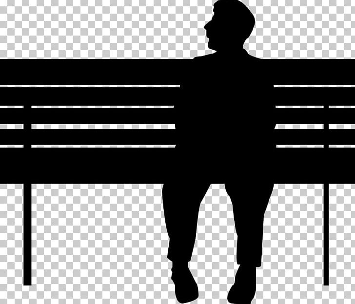 Silhouette Person PNG, Clipart, Animals, Bench, Black, Black And White, Drawing Free PNG Download
