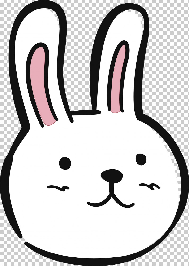 Line Art Snout Whiskers Face Line PNG, Clipart, Cartoon Rabbit, Cute Rabbit, Face, Geometry, Line Free PNG Download