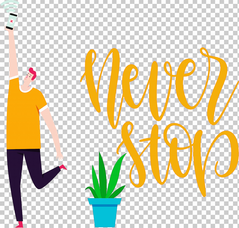 Never Stop Motivational Inspirational PNG, Clipart, Art Music, Drawing, Humour, Inspirational, Line Art Free PNG Download