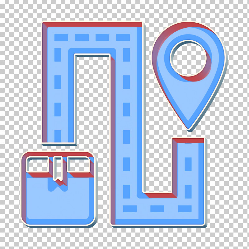 Road Icon Map Icon Logistic Icon PNG, Clipart, Electric Blue, Line, Logistic Icon, Map Icon, Number Free PNG Download
