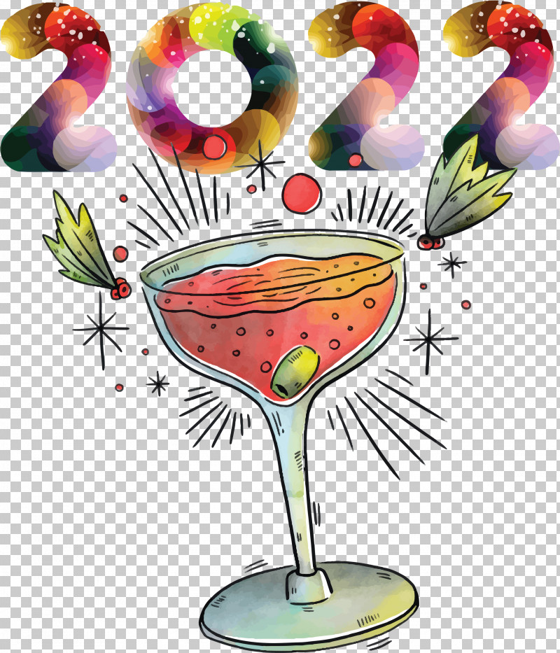 2022 Happy New Year 2022 New Year 2022 PNG, Clipart, Bottle, Champagne, Champagne Flute, Cocktail Garnish, Cocktail Glass Free PNG Download