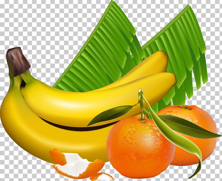 Banana Leaf Fruit Orange PNG, Clipart, Auglis, Banana, Banana Family, Banana Leaf, Diet Food Free PNG Download