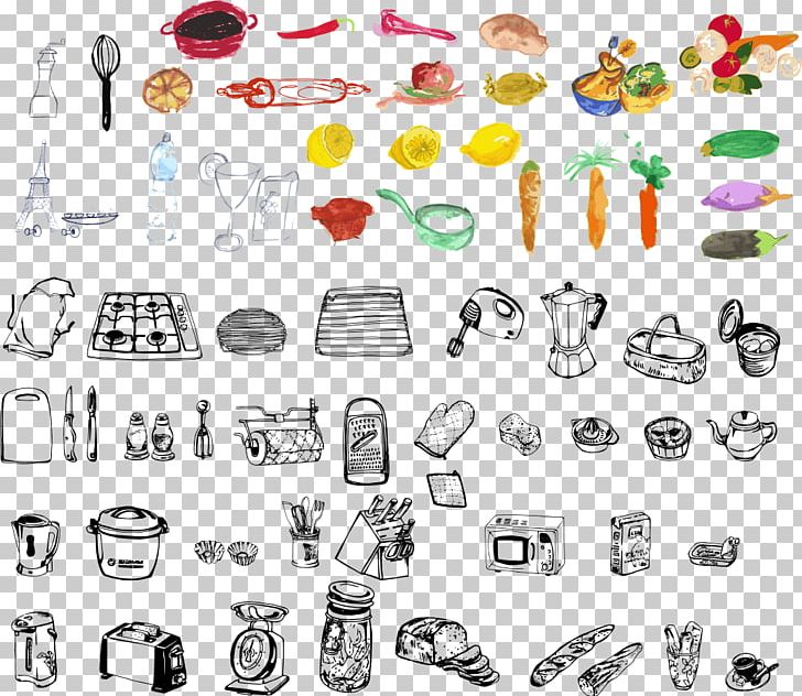 Kitchen Utensil Drawing PNG, Clipart, Art, Body Jewelry, Cookbook, Drawing, Fashion Accessory Free PNG Download