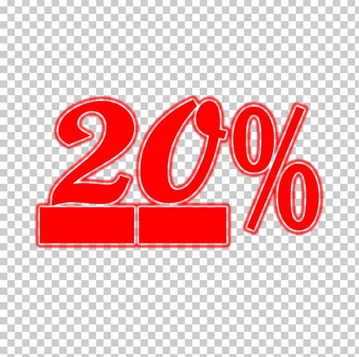 20% Discount Tag. PNG, Clipart, Area, Brand, Logo, Others, Red Free PNG Download